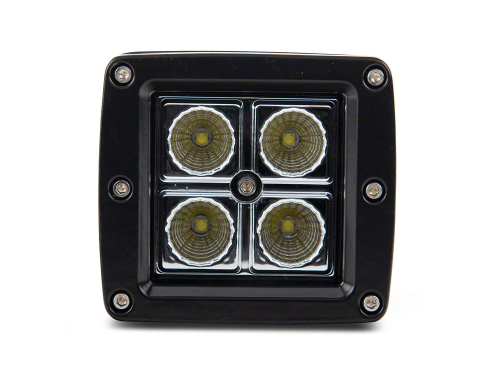 RedRock HD Tubular Front Winch Mount Bumper with LED Fog Lights and Grille Guard (21-25 Bronco, Excluding Raptor)