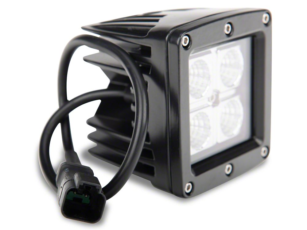 RedRock HD Tubular Front Winch Mount Bumper with LED Fog Lights and Grille Guard (21-25 Bronco, Excluding Raptor)