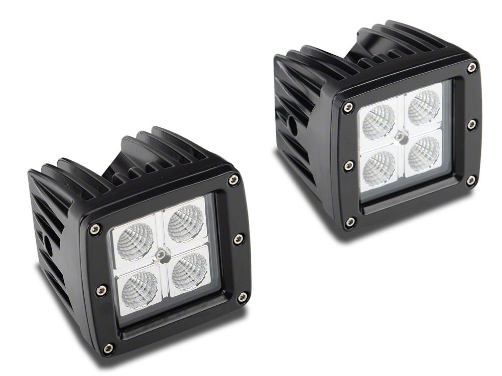 RedRock HD Tubular Front Winch Mount Bumper with LED Fog Lights and Grille Guard (21-25 Bronco, Excluding Raptor)