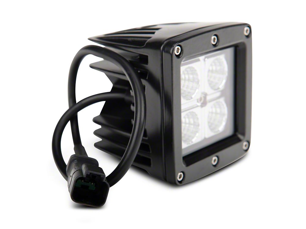 RedRock HD Tubular Front Winch Mount Bumper with LED Fog Lights, Grille Guard and Skid Plate (21-25 Bronco, Excluding Raptor)