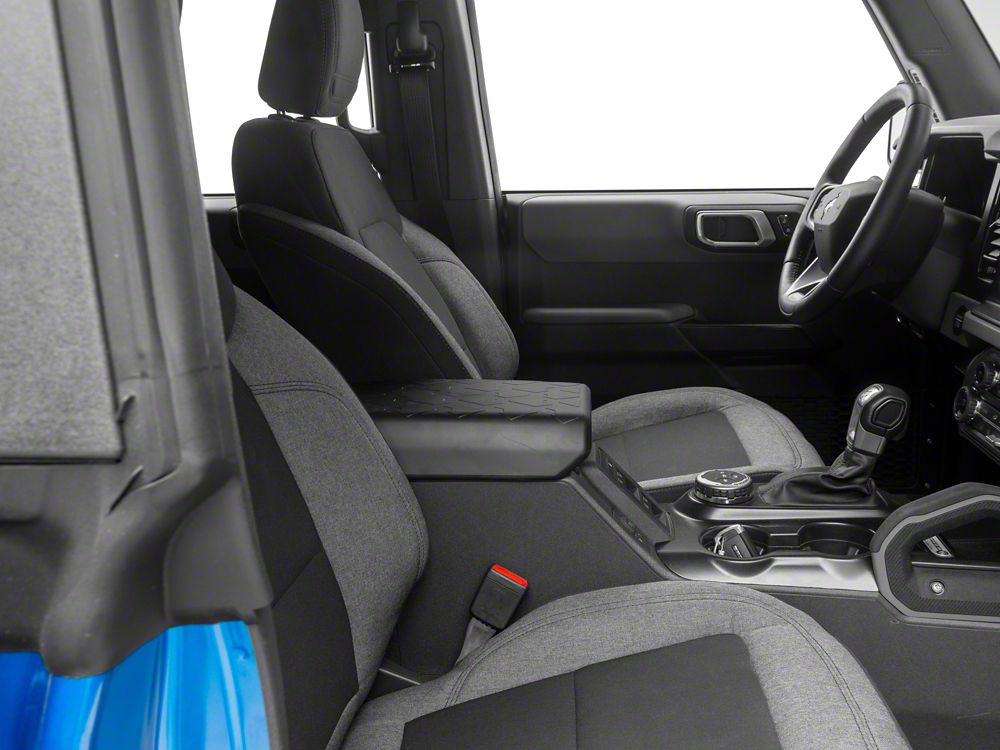 RedRock Arm Rest Cover; Rubber (21-25 Bronco)