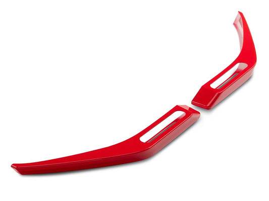 RedRock Hood Catch Trim; Red (21-25 Bronco)