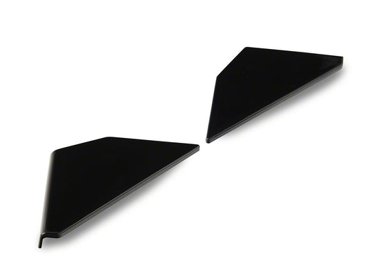 RedRock Rear Window Trim; Black (21-25 Bronco)