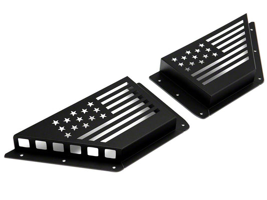 RedRock Front Door Storage Organizer with USA Flag Logo (21-25 Bronco)