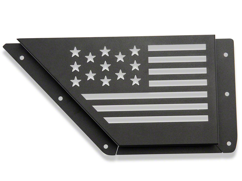 RedRock Front Door Storage Organizer with USA Flag Logo (21-25 Bronco)