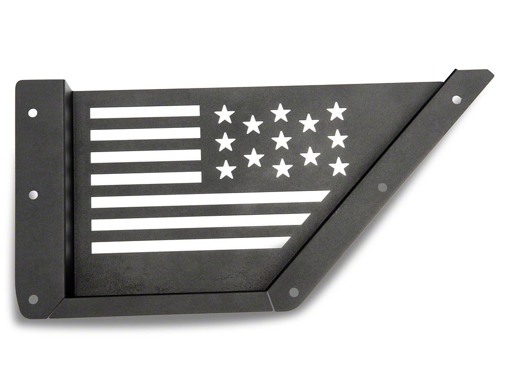 RedRock Front Door Storage Organizer with USA Flag Logo (21-25 Bronco)