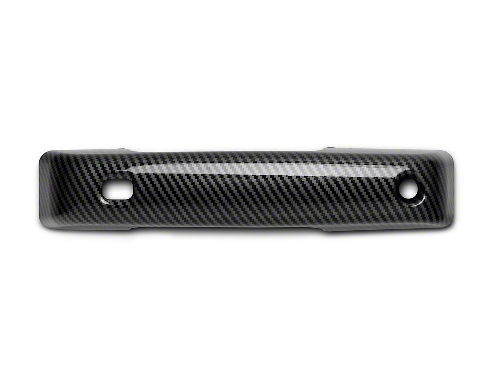 RedRock Door Handle and Recess Covers; Carbon Fiber Appearance (21-25 Bronco)