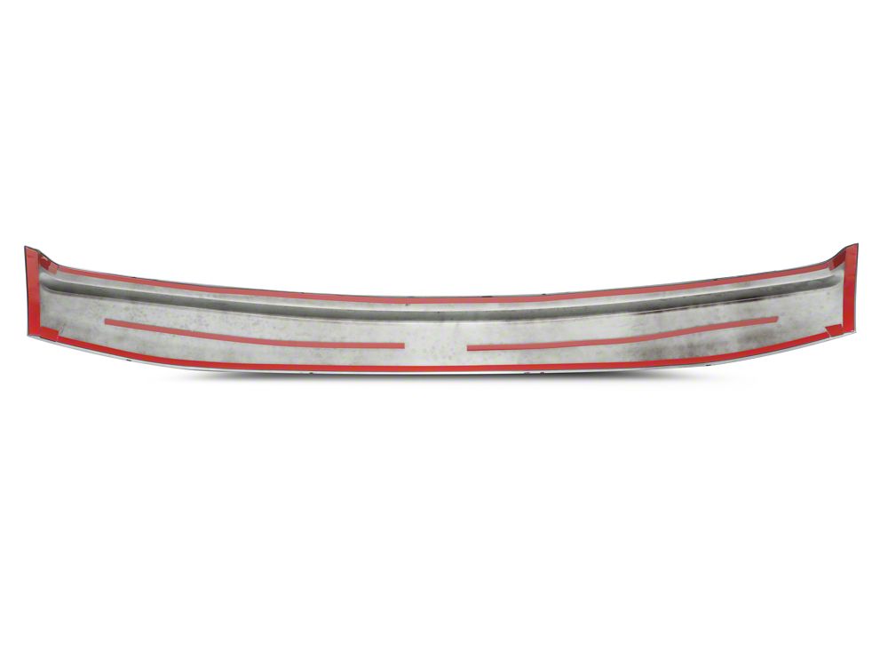 RedRock Hood Deflector; Gloss Black (21-25 Bronco)