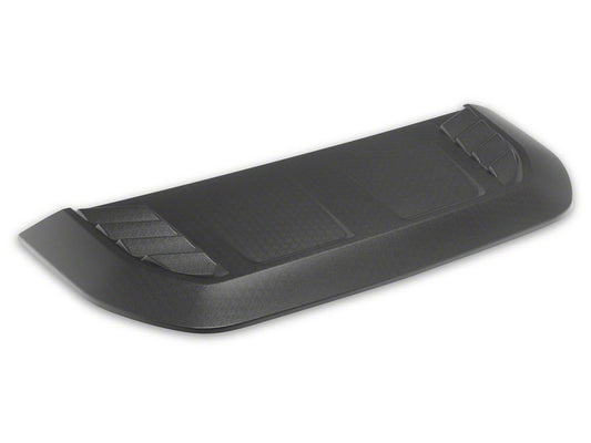 RedRock Hood Scoop; Matte Black (21-25 Bronco)