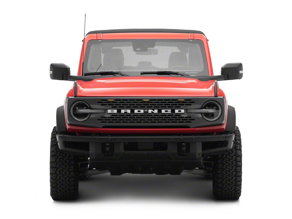 RedRock 3-Piece LED Grille Light Kit (21-25 Bronco Badlands, Wildtrack)