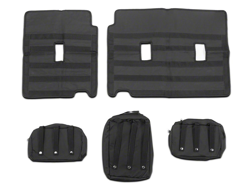 RedRock 5-Piece Rear Seat Back Organizer (21-25 Bronco)