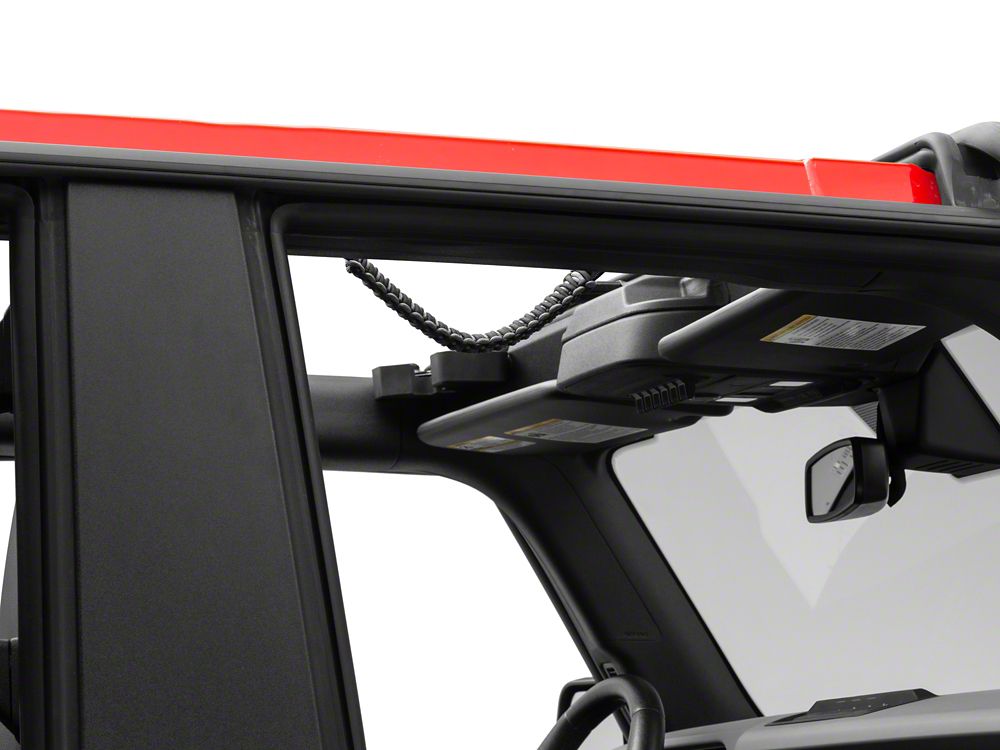 RedRock Paracord Grab Handle; Black and Gray (21-25 Bronco)