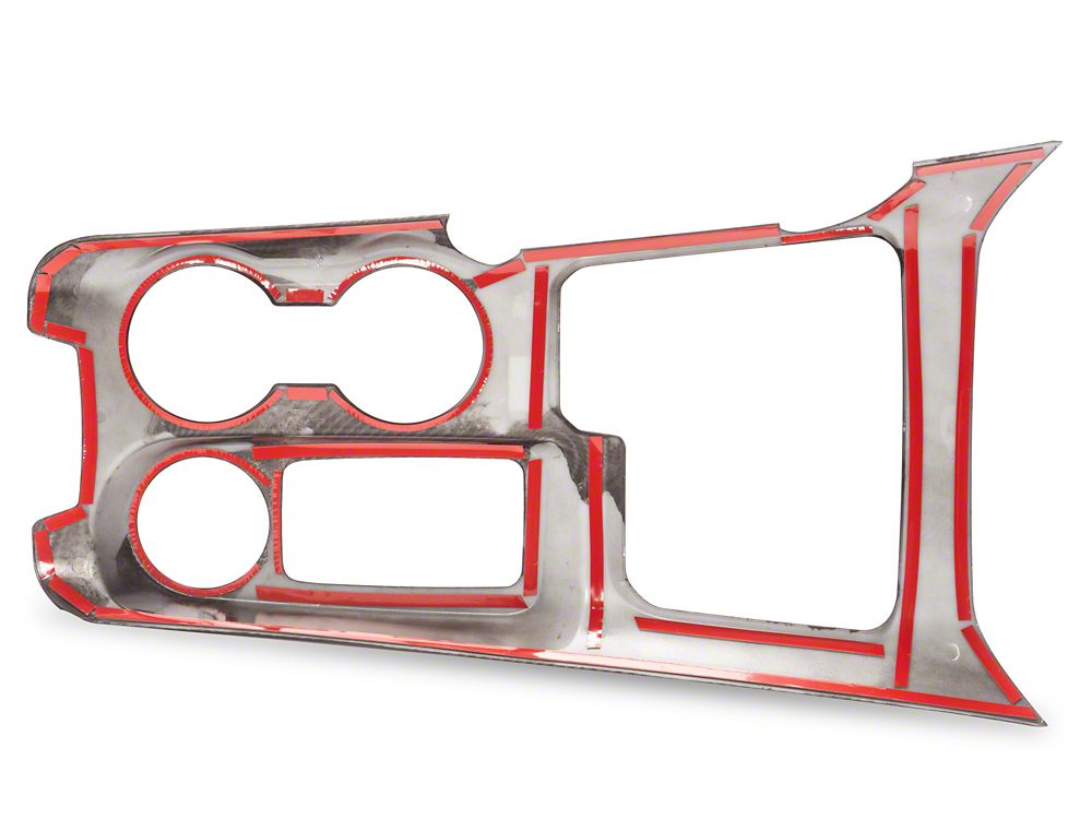 RedRock Center Console Cover Trim; Carbon Fiber (21-25 Bronco)