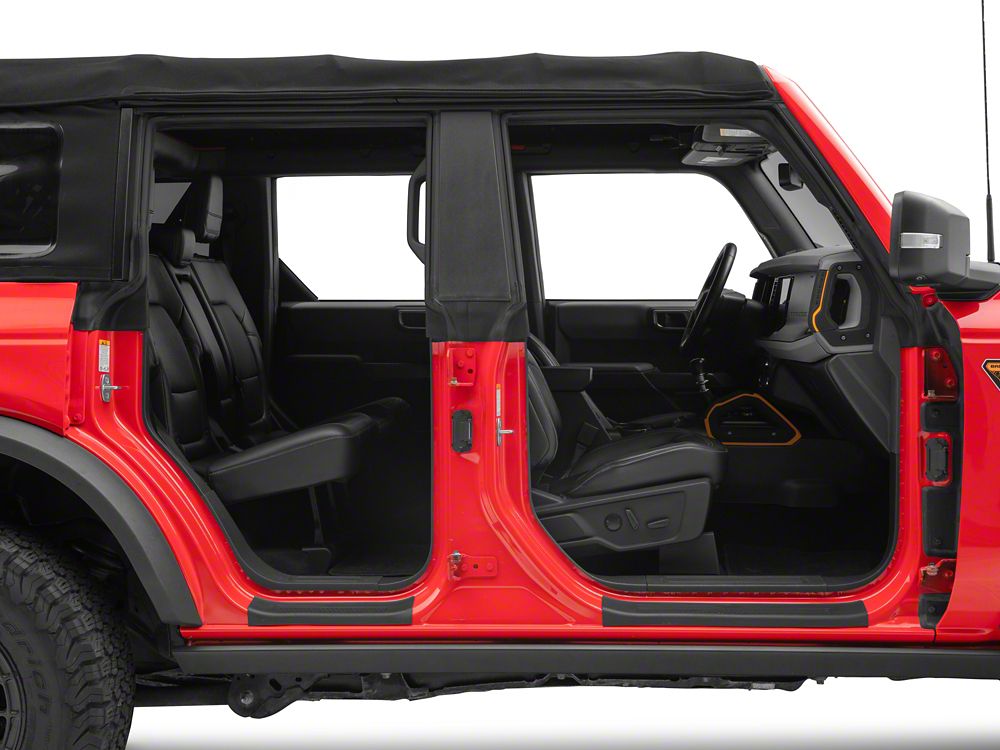 RedRock Door Entry Guards; Front and Rear (21-25 Bronco 4-Door)