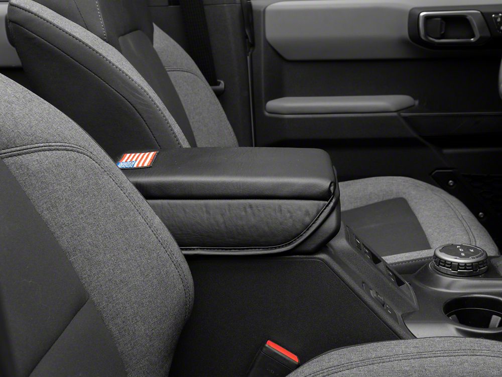RedRock Center Console Cover with Flag Logo (21-25 Bronco)