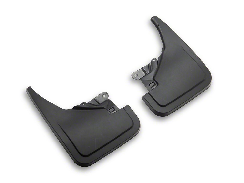 RedRock Custom Molded Mud Guards; Front and Rear (21-25 Bronco w/o Sasquatch Package & Rock Rails)