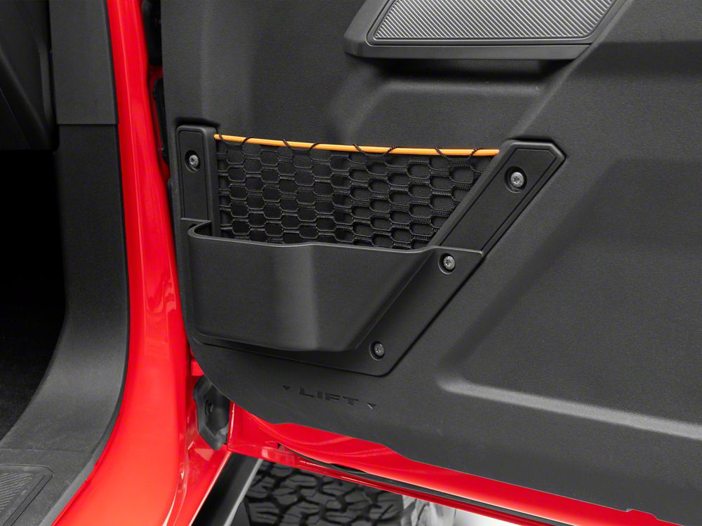 RedRock Door Mounted Storage Compartment and Pocket Kit (21-25 Bronco)