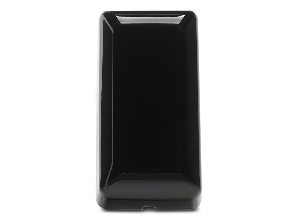 RedRock Rear Window Hinge Covers; Black (21-25 Bronco w/ Hard Top)