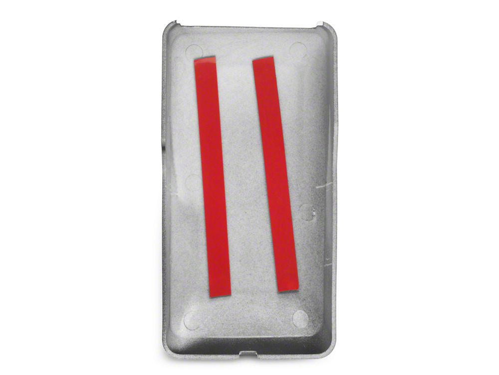 RedRock Rear Window Hinge Covers; Black (21-25 Bronco w/ Hard Top)