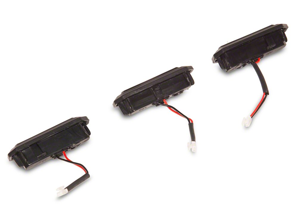 RedRock LED Grille Lighting; Smoked (21-25 Bronco Badlands, Everglades, Wildtrack)