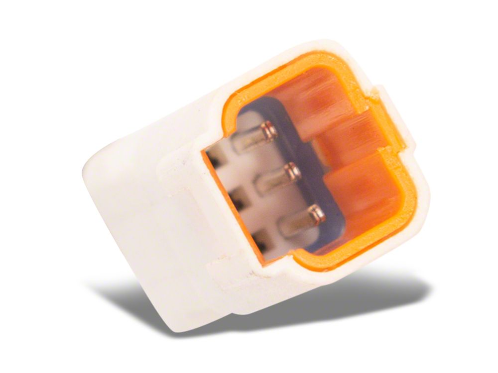 RedRock LED Hood Tie Down Lighting; Amber (21-25 Bronco)