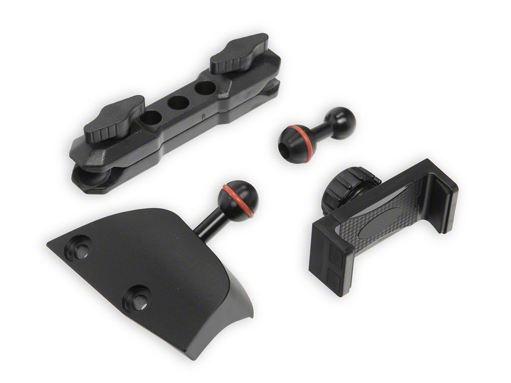 RedRock Dashboard Phone Mount; Driver Side (21-25 Bronco)