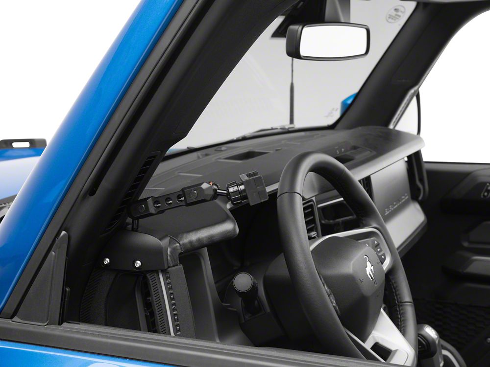 RedRock Dashboard Phone Mount; Driver Side (21-25 Bronco)