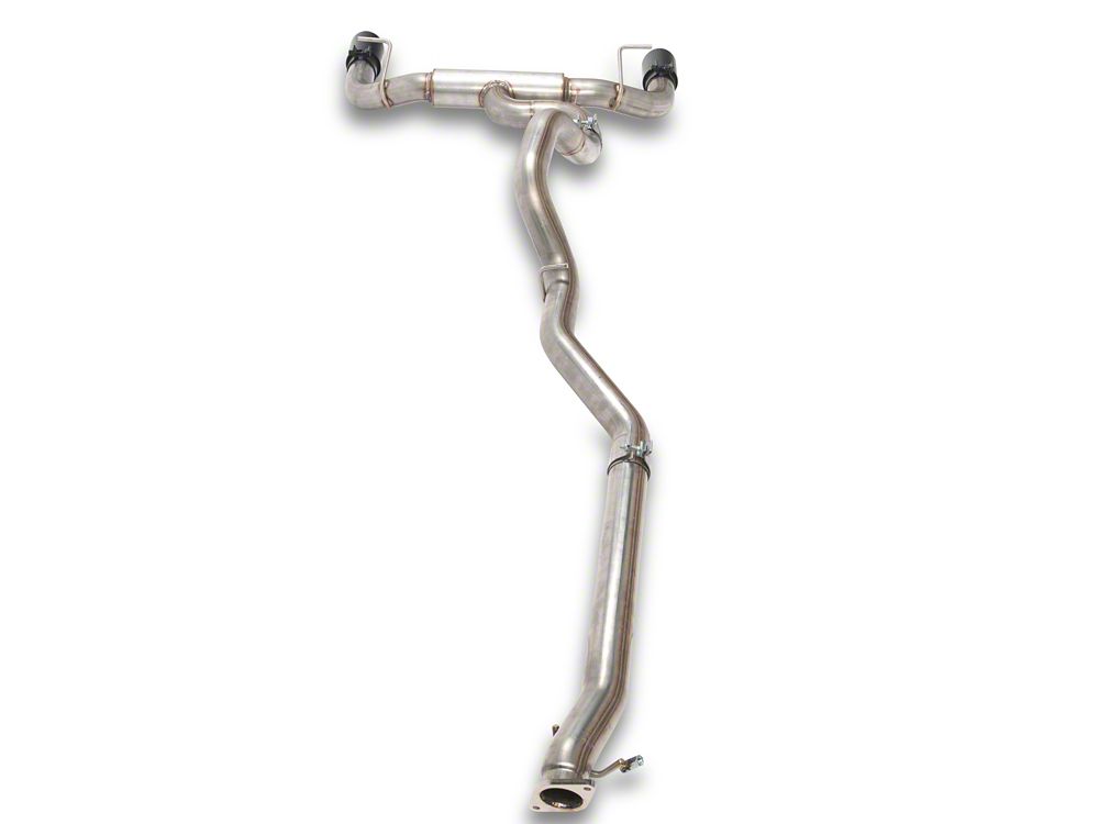 RedRock Cat-Back Exhaust with Black Tips (21-25 Bronco 4-Door, Excluding Raptor)