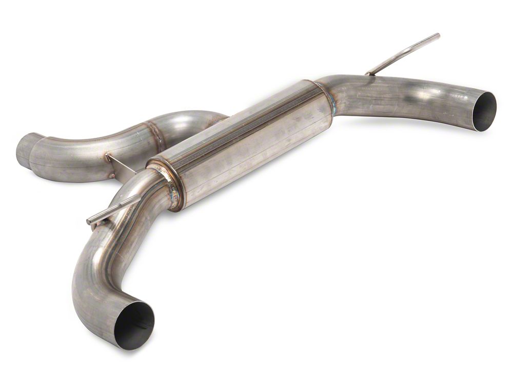 RedRock Cat-Back Exhaust with Black Tips (21-25 Bronco 4-Door, Excluding Raptor)