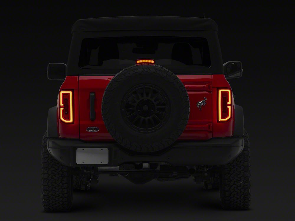 RedRock Third Brake Light Cover; Smoked (21-25 Bronco)