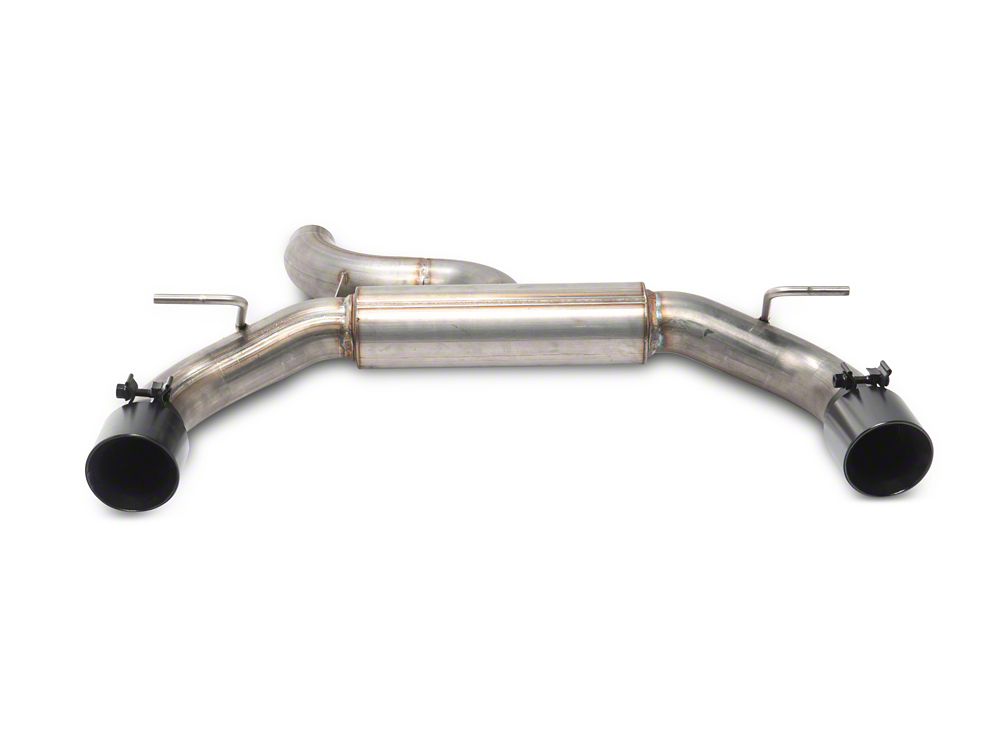RedRock Axle-Back Exhaust with Black Tips (21-25 Bronco, Excluding Raptor)