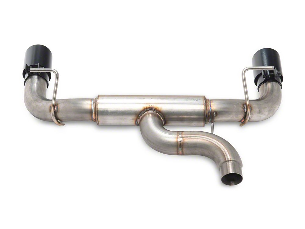 RedRock Axle-Back Exhaust with Black Tips (21-25 Bronco, Excluding Raptor)