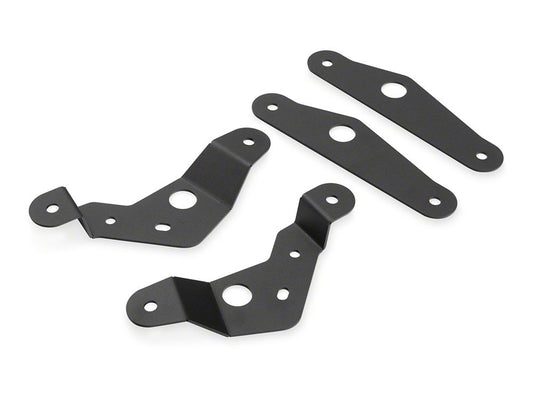 RedRock A-Pillar Off Road Light Brackets (21-25 Bronco)