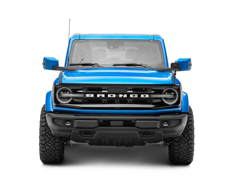 RedRock Auxilliary Mirror for OE Hood Bracket Attachment (21-25 Bronco)