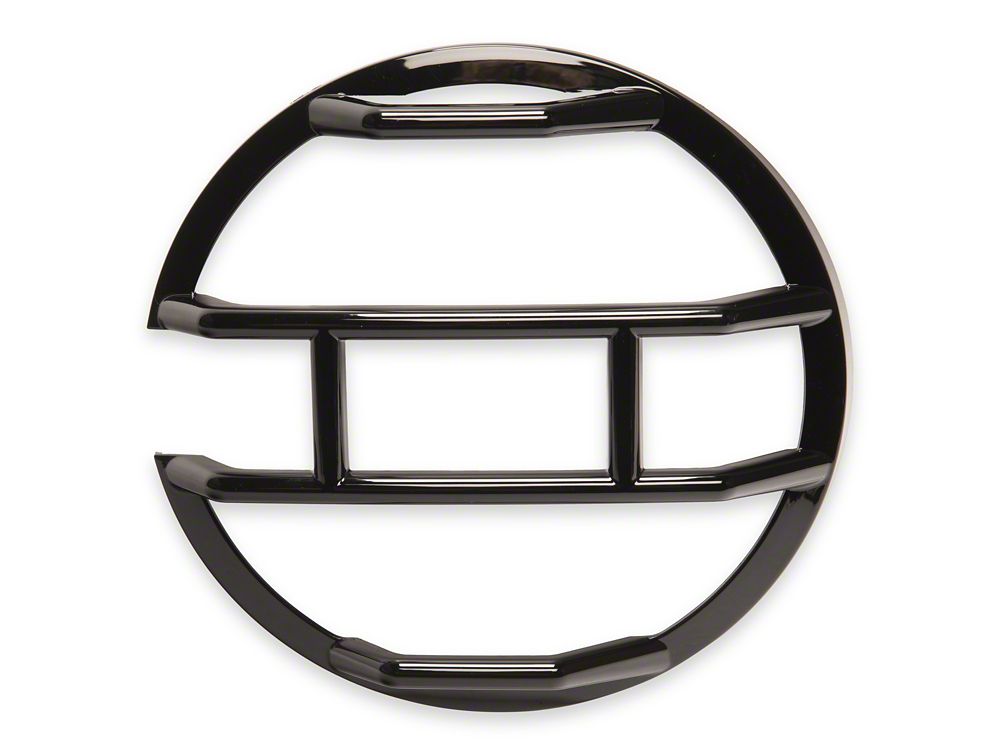 RedRock Off Road Headlight Guards; Black (21-25 Bronco)