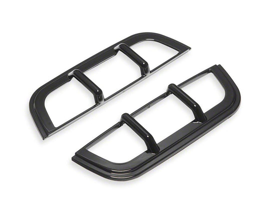 RedRock Off Road Side Marker Guards; Black (21-25 Bronco)