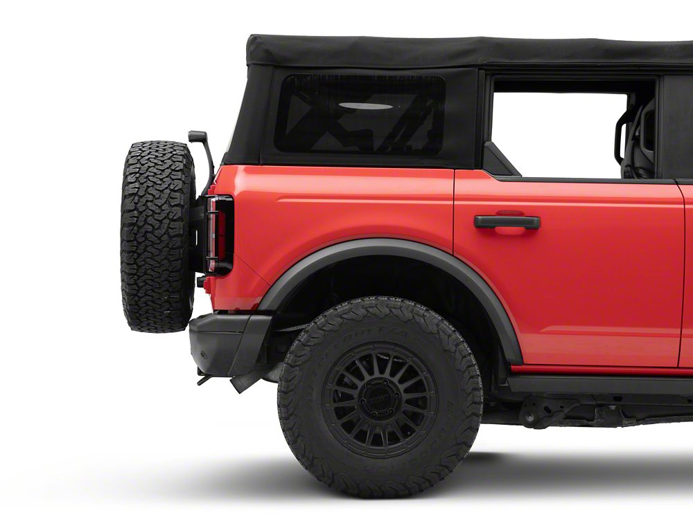 RedRock Off Road Tail Light Guards; Black (21-25 Bronco w/ Factory LED Tail Lights, Excluding Raptor)