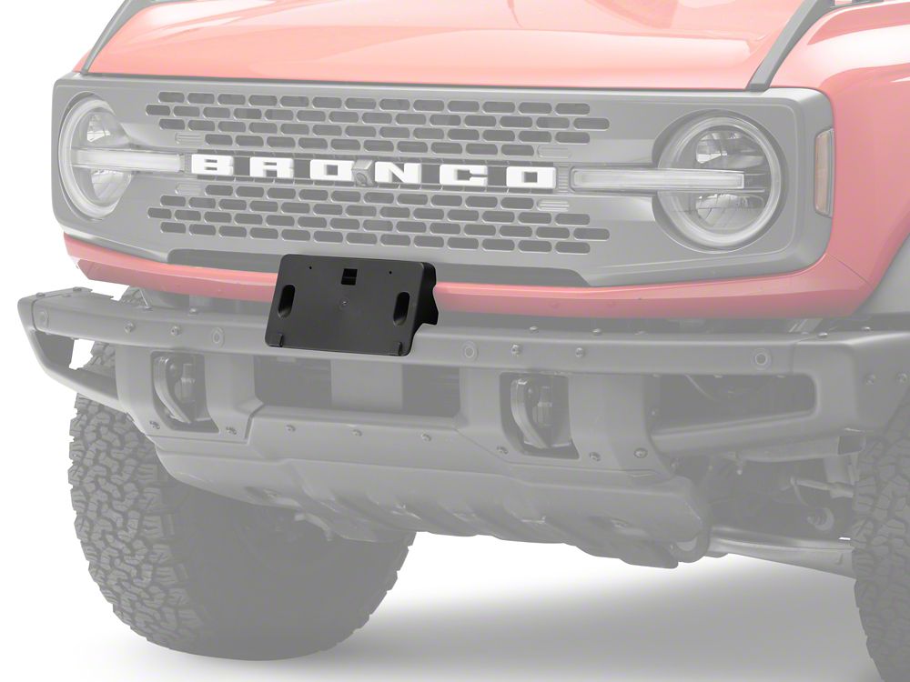 RedRock Front License Plate Bracket (21-25 Bronco)