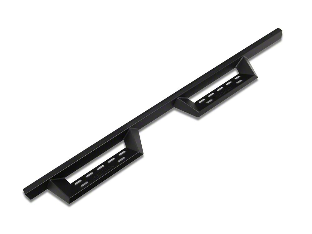 RedRock 4-Inch Drop TC1 Running Boards; Textured Black (21-25 Bronco 4-Door)