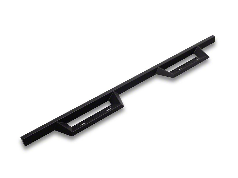 RedRock 4-Inch Drop TC1 Running Boards; Textured Black (19-25 Ranger SuperCrew)