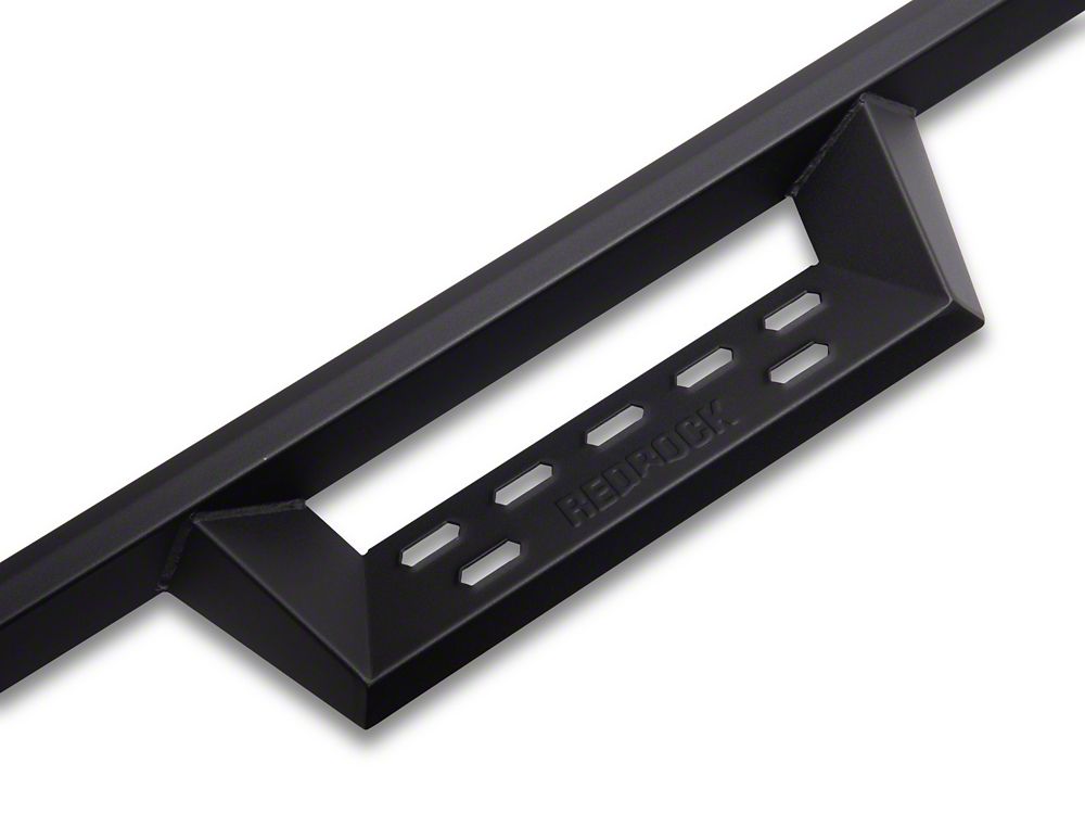 RedRock 4-Inch Drop TC1 Running Boards; Textured Black (19-25 Ranger SuperCrew)