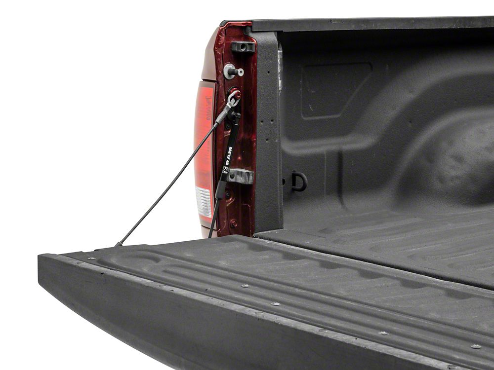 RAM Licensed by RedRock Tailgate Assist with RAM Logo (10-18 RAM 2500)