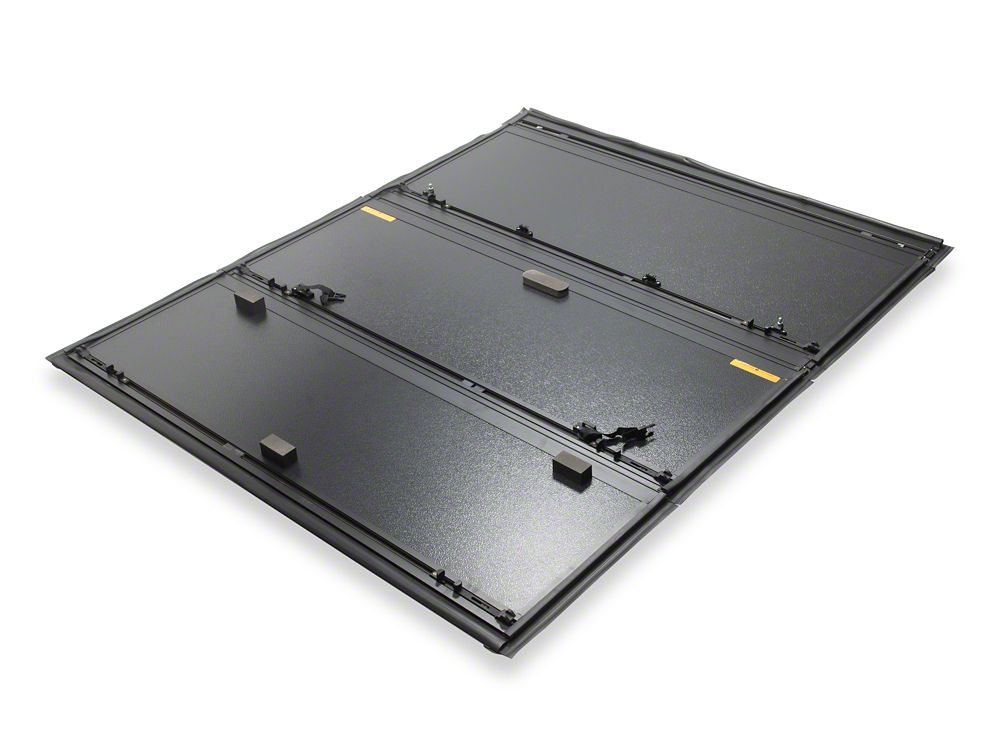 RedRock Low Profile Hard Tri-Fold Tonneau Cover (10-24 RAM 2500 w/ 6.4-Foot Box)