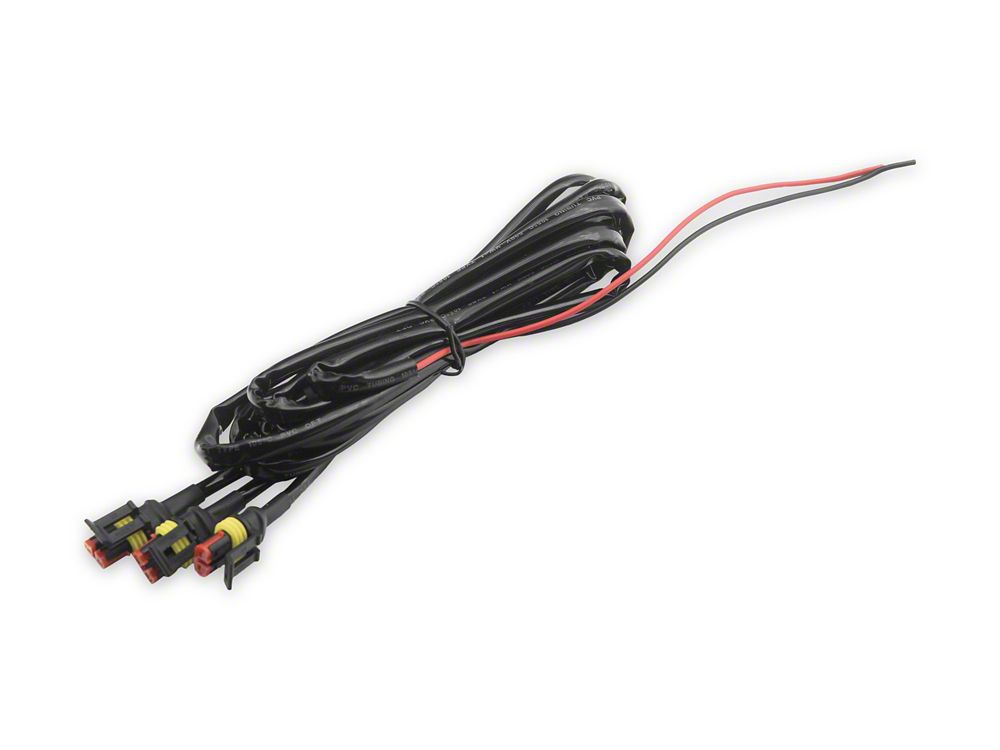 RedRock Impulse Upper Replacement Grille with Amber LED Lights; Matte Black (13-18 RAM 2500)