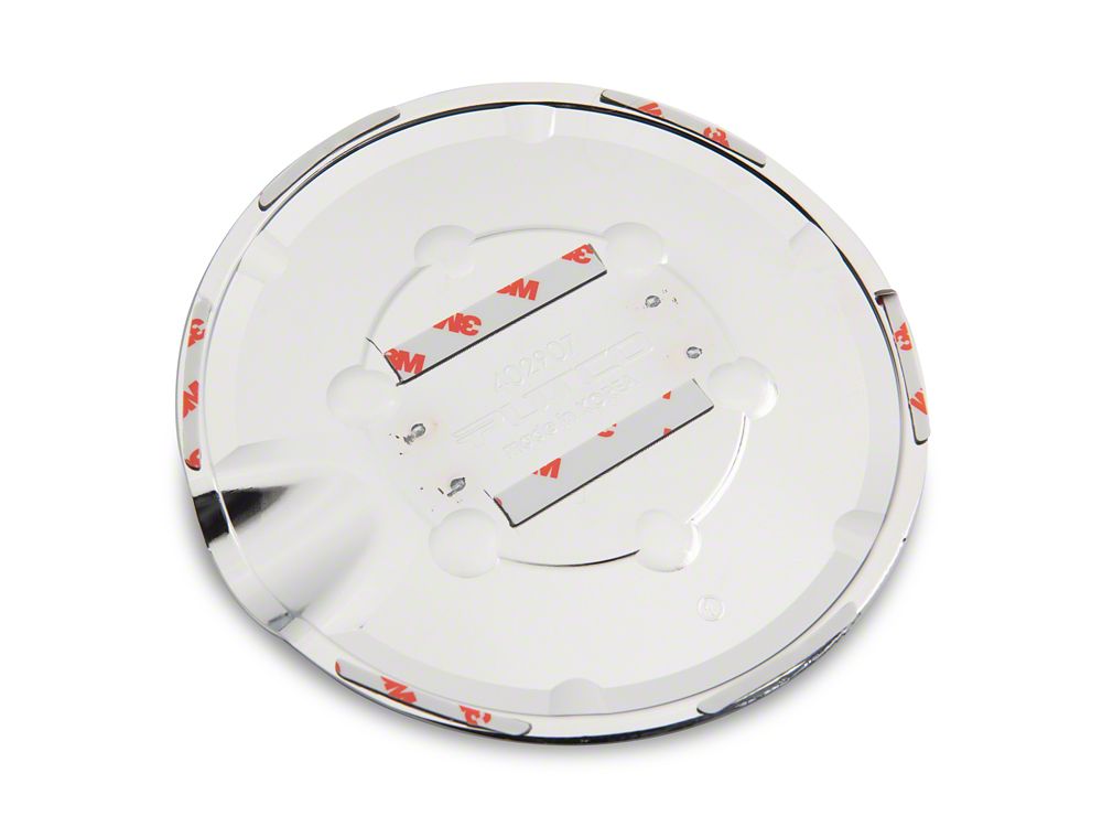 RAM Licensed by RedRock Fuel Tank Door Cover; Chrome (10-18 RAM 2500)
