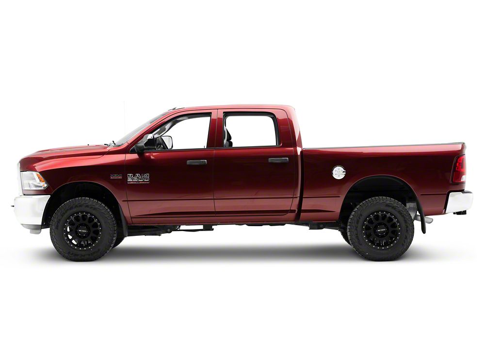 RAM Licensed by RedRock Fuel Tank Door Cover; Chrome (10-18 RAM 2500)