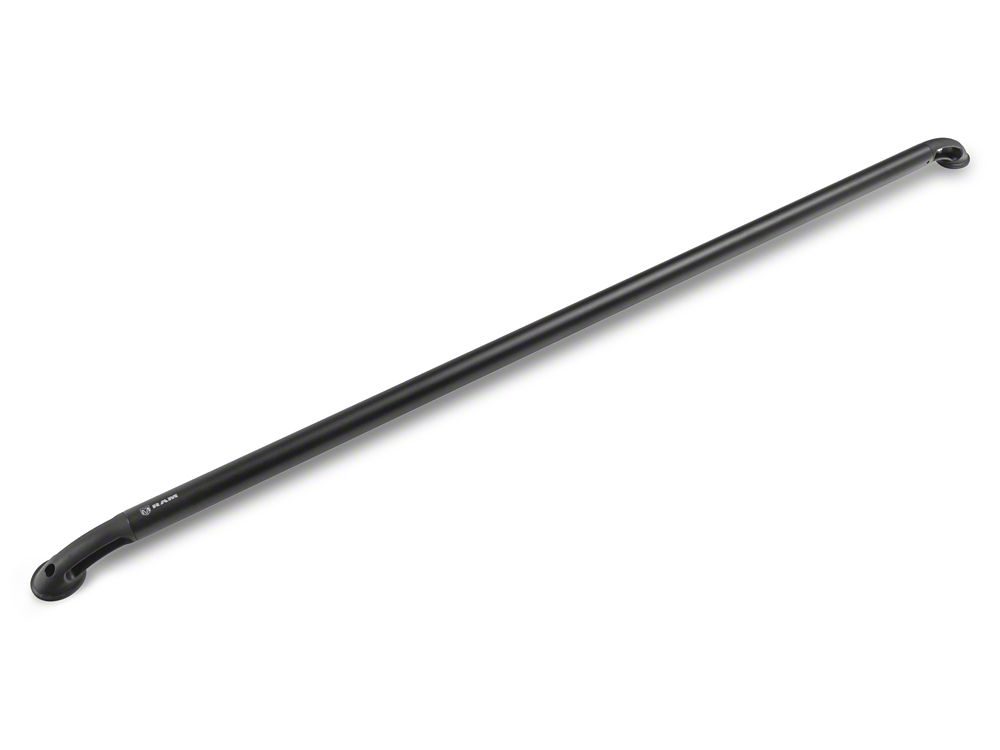 RAM Licensed by RedRock Locker Side Bed Rails; Black (03-18 RAM 2500 w/ 6.4-Foot Box)