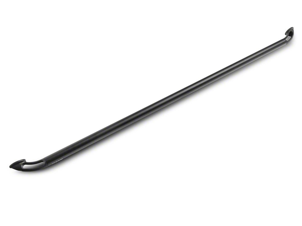 RAM Licensed by RedRock Locker Side Bed Rails; Black (03-18 RAM 2500 w/ 6.4-Foot Box)
