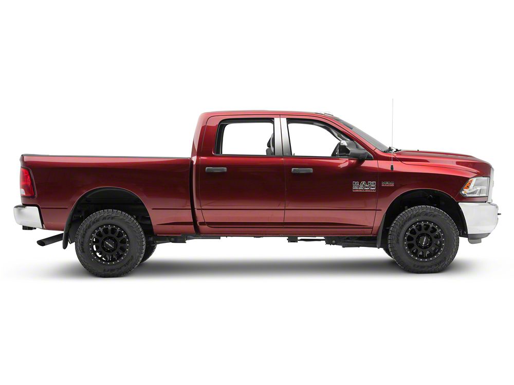 RAM Licensed by RedRock Stainless Steel Pillar Posts (10-18 RAM 2500 Crew Cab, Mega Cab)