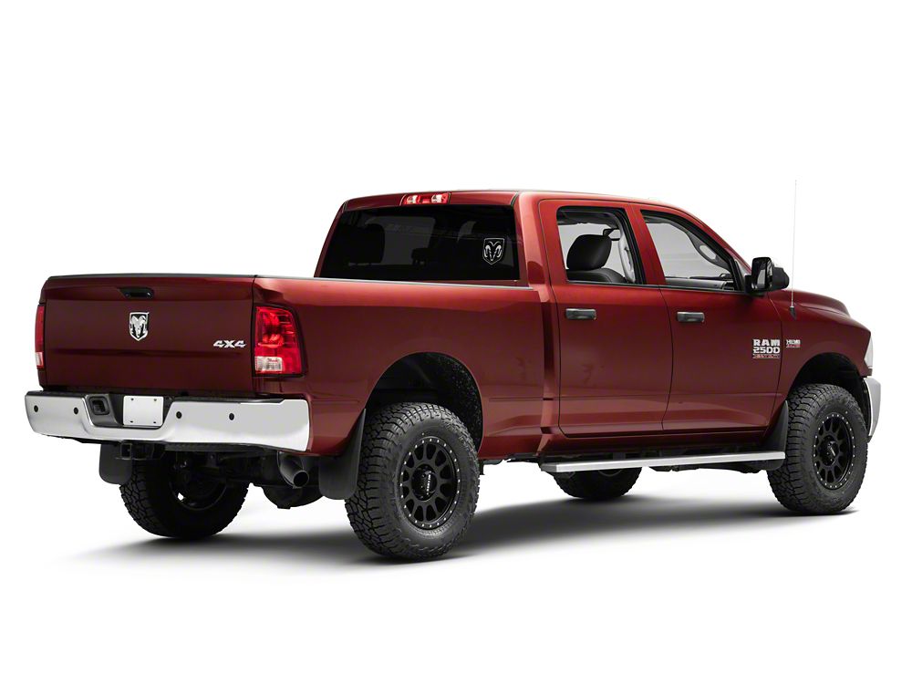 RAM Licensed by RedRock Small RAM Head Logo; Frosted (03-18 RAM 2500)